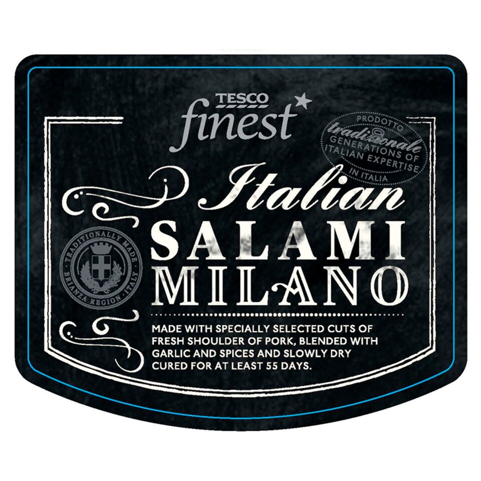 Tesco Finest Salami Milano 80G