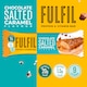 image 2 of Fulfil Chocolate Salted Caramel Protein & Vitamin Bar 55g