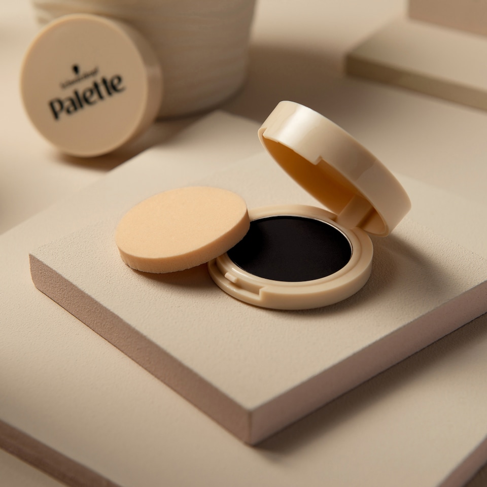Obrázek 1 pro produkt Palette Compact Root Retouch víceúčelový kompaktní pudr Černý 3g