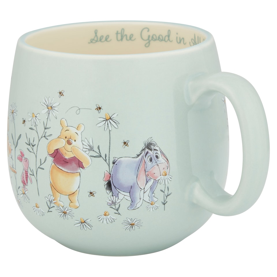 image 1 of Tesco Green Disney Winnie The Pooh Mug