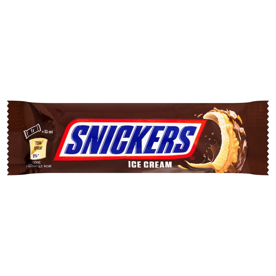 image 1 of Snickers Ice Cream 53ml