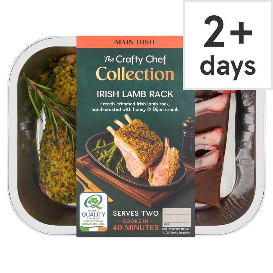 The Crafty Chef Collection Irish Lamb Rack 418g