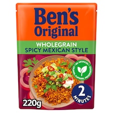 Ben's Original Wholegrain Spicy Mexican Rice 220G