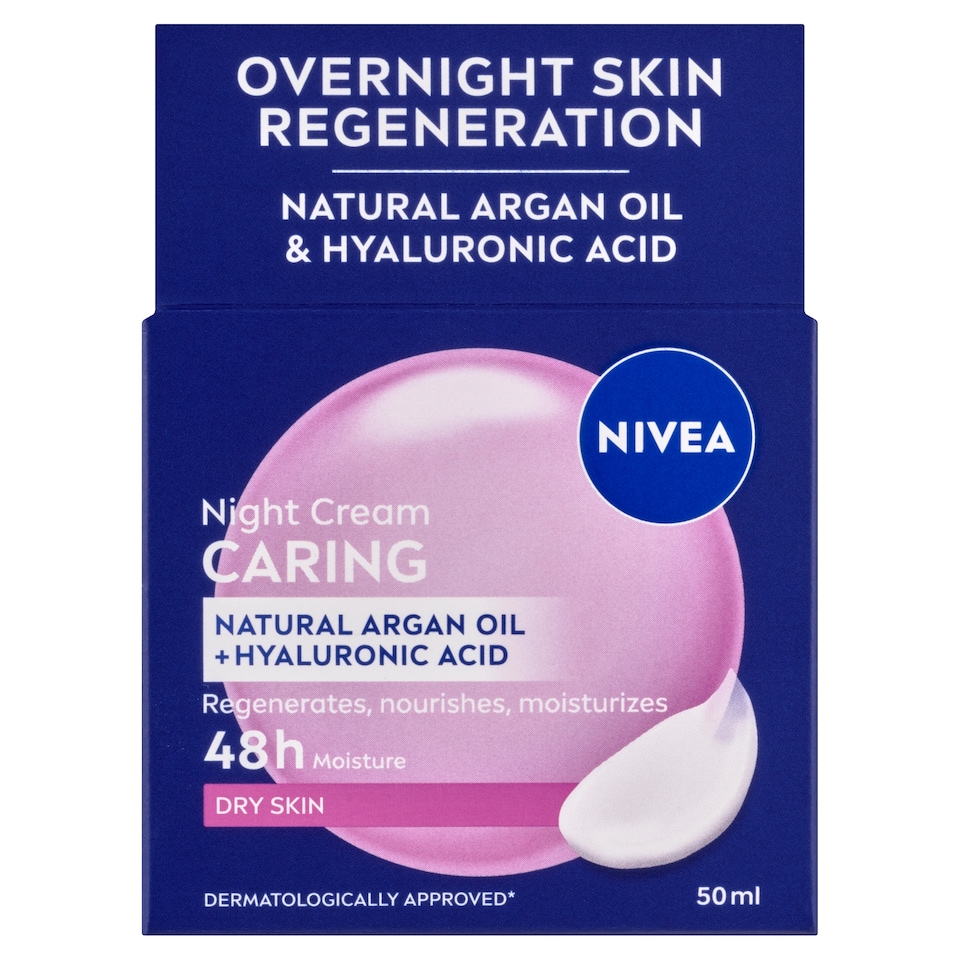 obrázok 1 z Nivea Výživný nočný krém pre suchú až citlivú pleť 50 ml