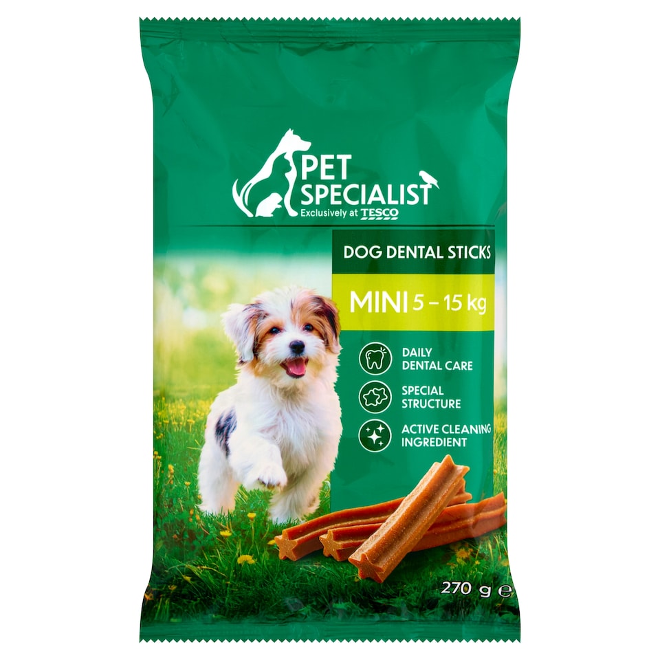 Pet Specialist Dog Dental Stick for Small Adult Dogs 270 g