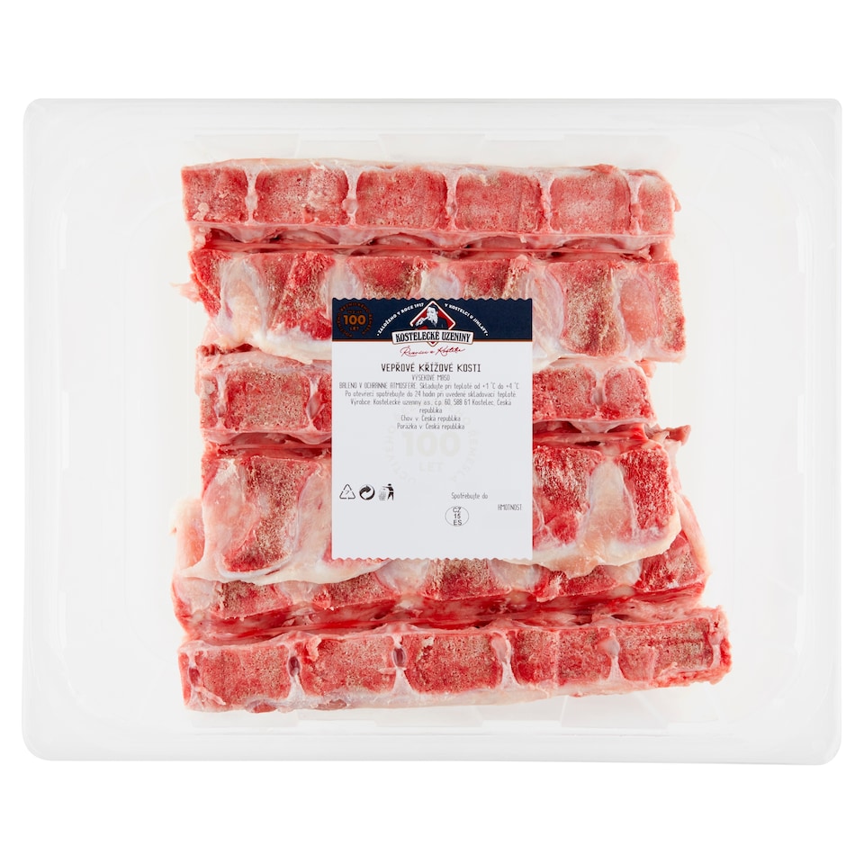 Obrázek 1 pro produkt Kostelecké Uzeniny Vepřové křížové kosti