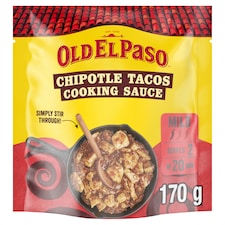 Old El Paso Chipotle Tacos Cooking Sauce 170g