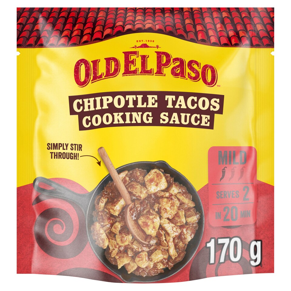 Old El Paso Chipotle Tacos Cooking Sauce 170g