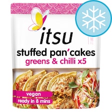 Itsu Greens & Chilli Stuffed Pancakes 350G