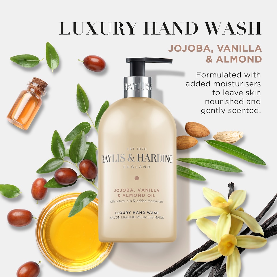 image 1 of Baylis & Harding Jojoba & Silk Hand Wash 500Ml