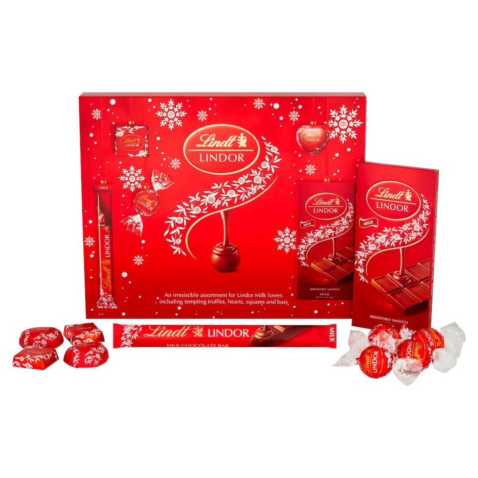 image 1 of Lindt Lindor Milk Chocolate Selection Box 234G