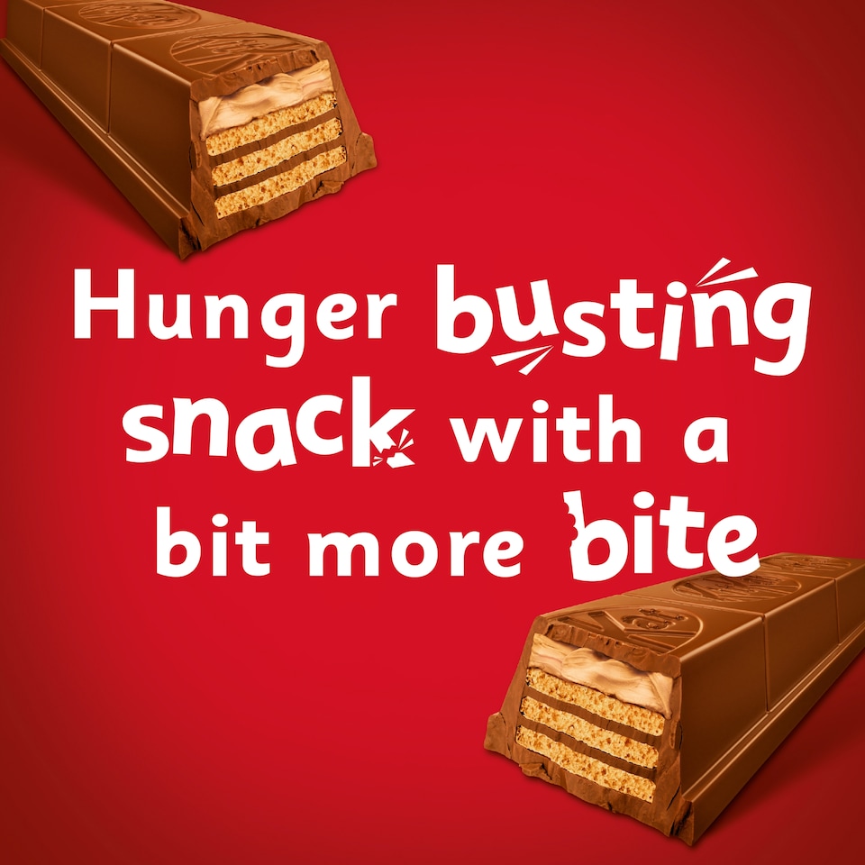 image 1 of Kit Kat Chunky Duo Hazelnut Chocolate Bar 68g