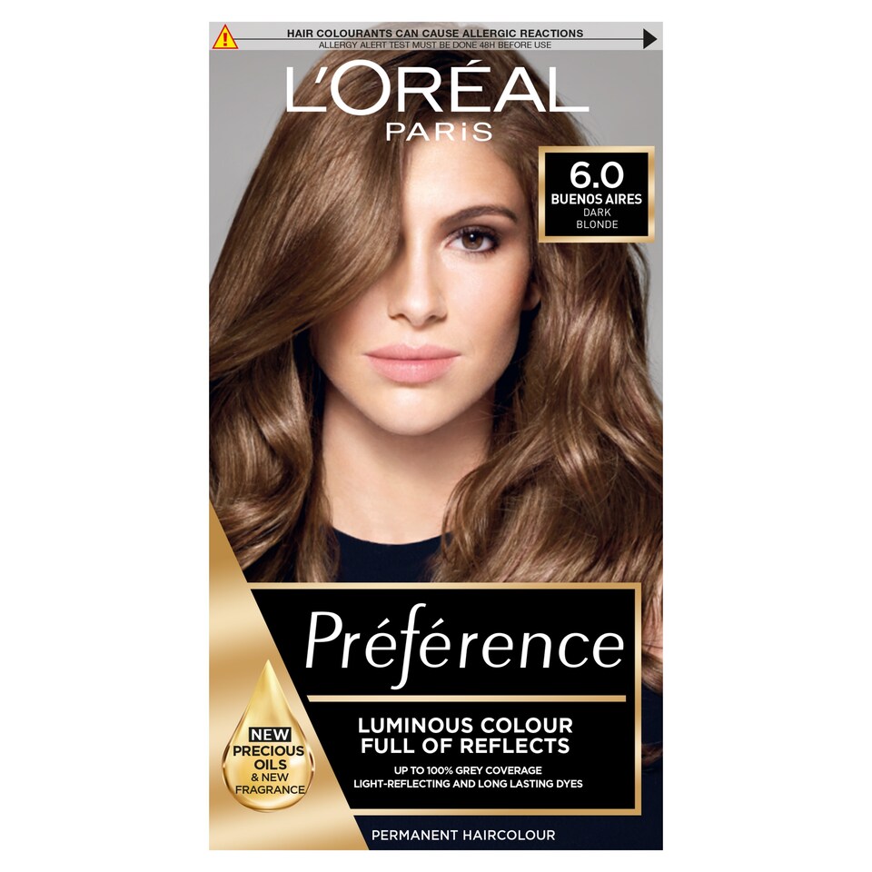 image 1 of L'Oreal Paris Preference Core 6.0 Buenos Aires Permanent Hair Dye