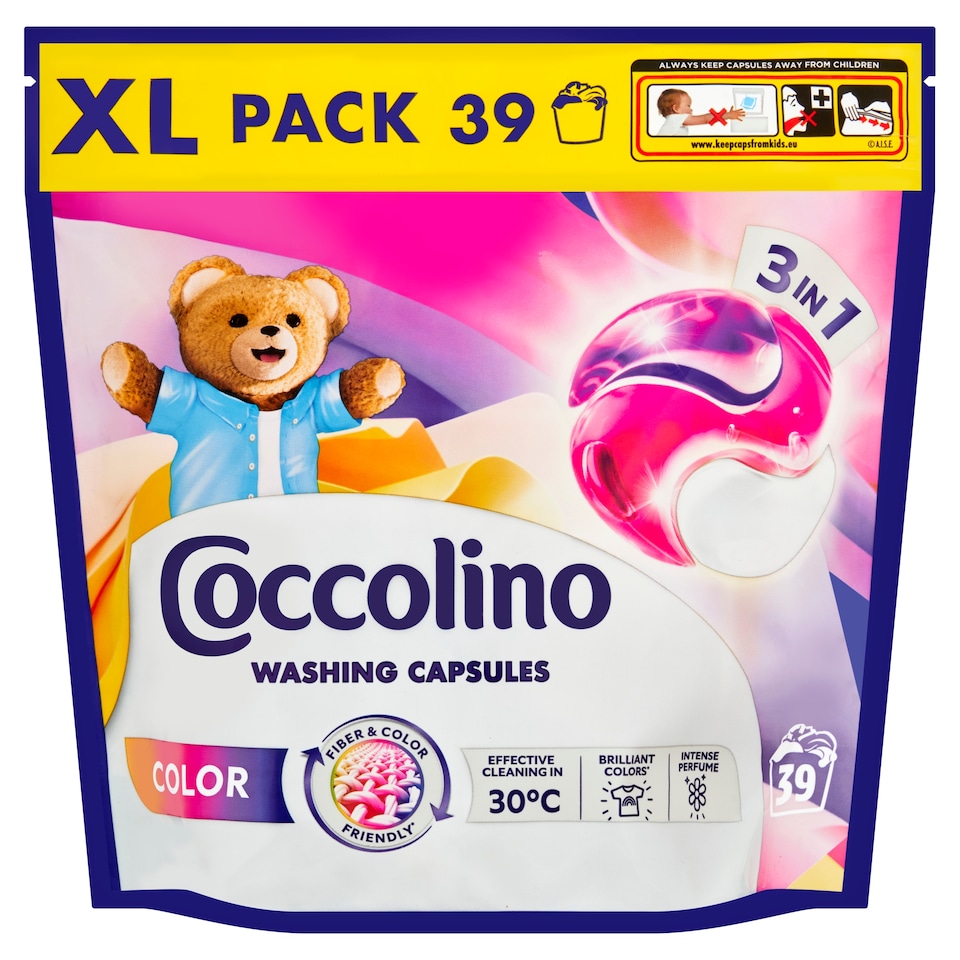 Obrázek 1 pro produkt Coccolino kapsle na praní Color 39w