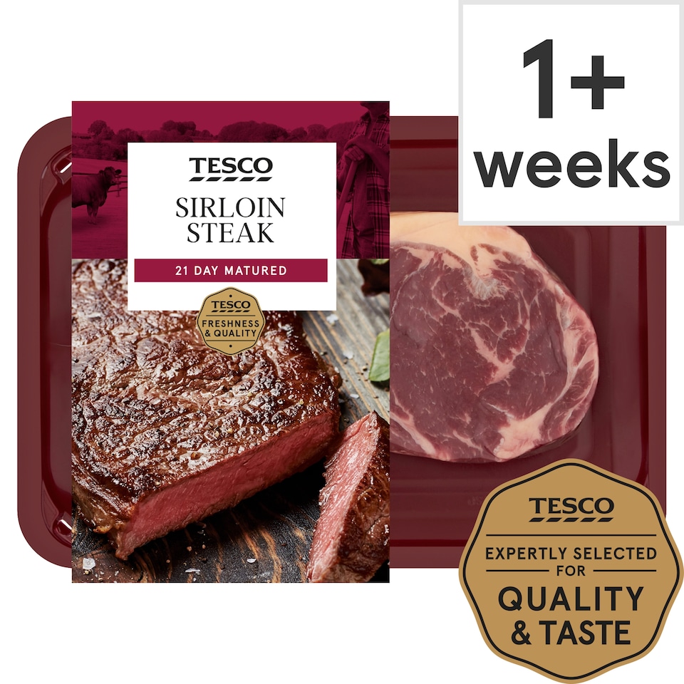 Tesco Sirloin Steak 227G