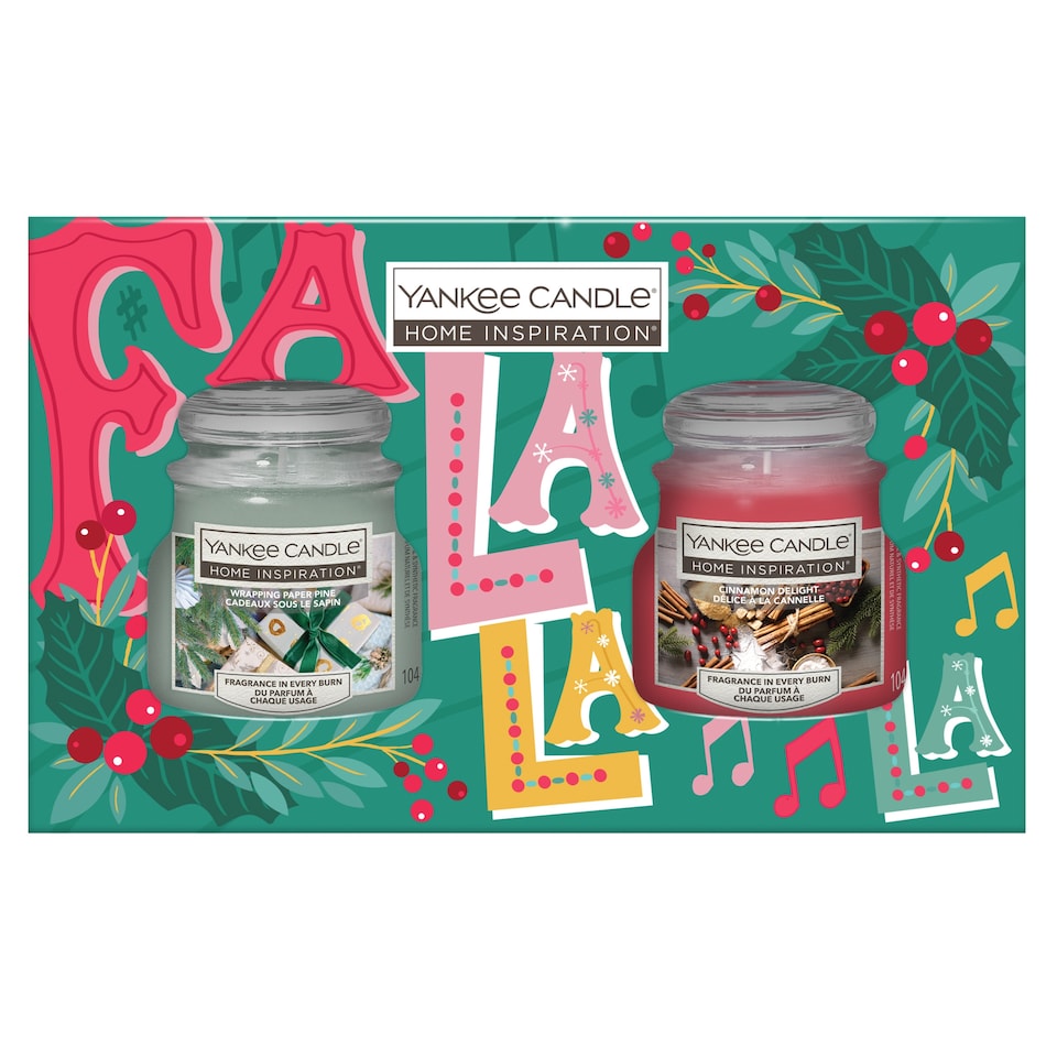 image 1 of Yankee Candle HI Christmas 2 Small Jar Giftset 