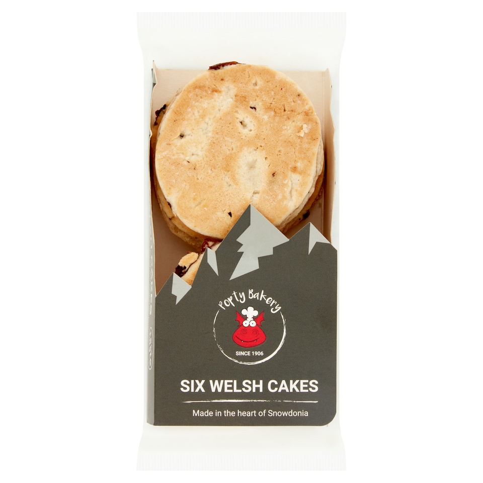 Popty Bakery Traditional Welsh Cakes 6 Pack