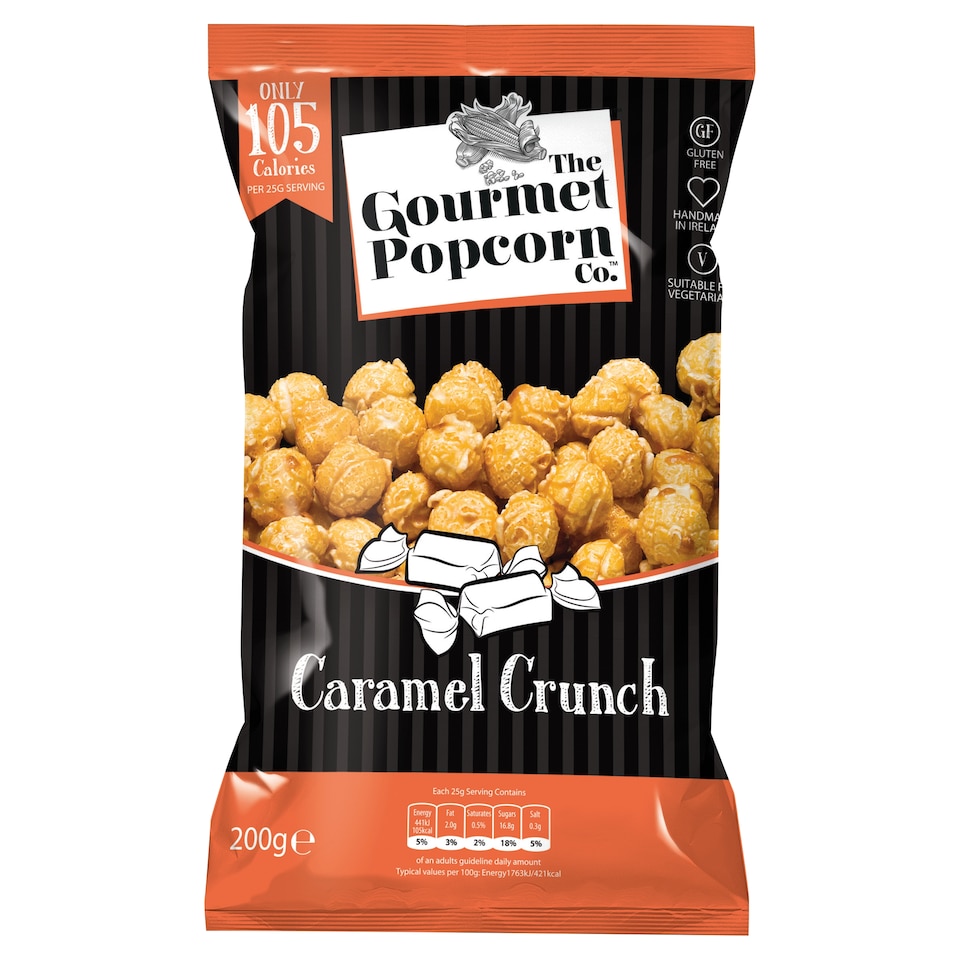 The Gourmet Popcorn Co. Caramel Crunch 200g