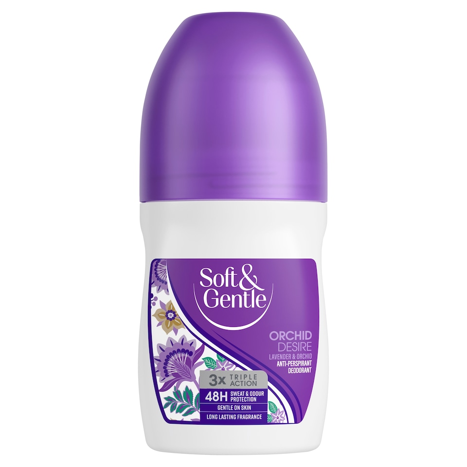 image 1 of Soft & Gentle Orchid Desire Antiperspirant Deodorant 50Ml