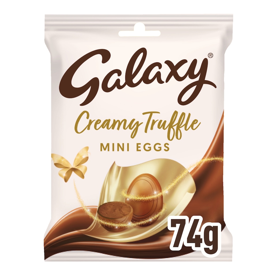 Galaxy Creamy Truffle Mini Easter Eggs 74g