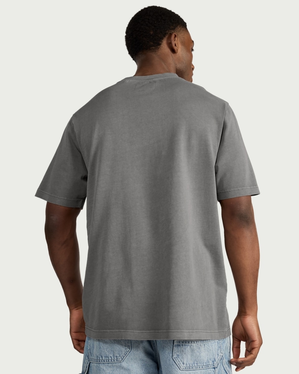image 1 of RDA Pure Cotton Pocket T-Shirt in Grey