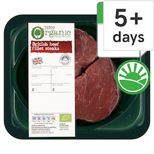 Tesco Organic Beef Fillet Steak