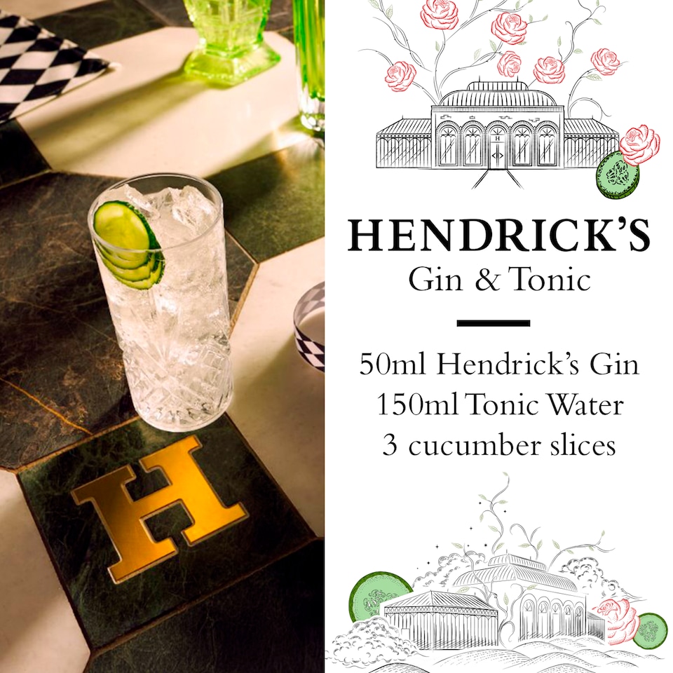 image 1 of Hendrick's Gin 70Cl