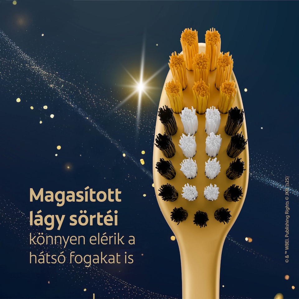 Colgate Harry Potter gyermek fogkefe 6+ éves gyermekeknek 1 db  1. kép