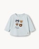image 3 of F&F Baby 2-Piece Cotton Rich Set in Blue