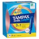 image 2 of Tampax Pearl Compak Regular Tampons With Applicator x16