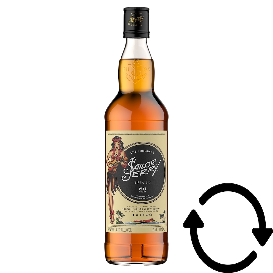 Sailor Jerry rum 40% 0,7 l