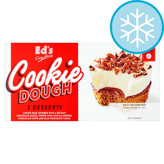 Ed's Diner Cookie Dough Dessert 200g Tesco Groceries
