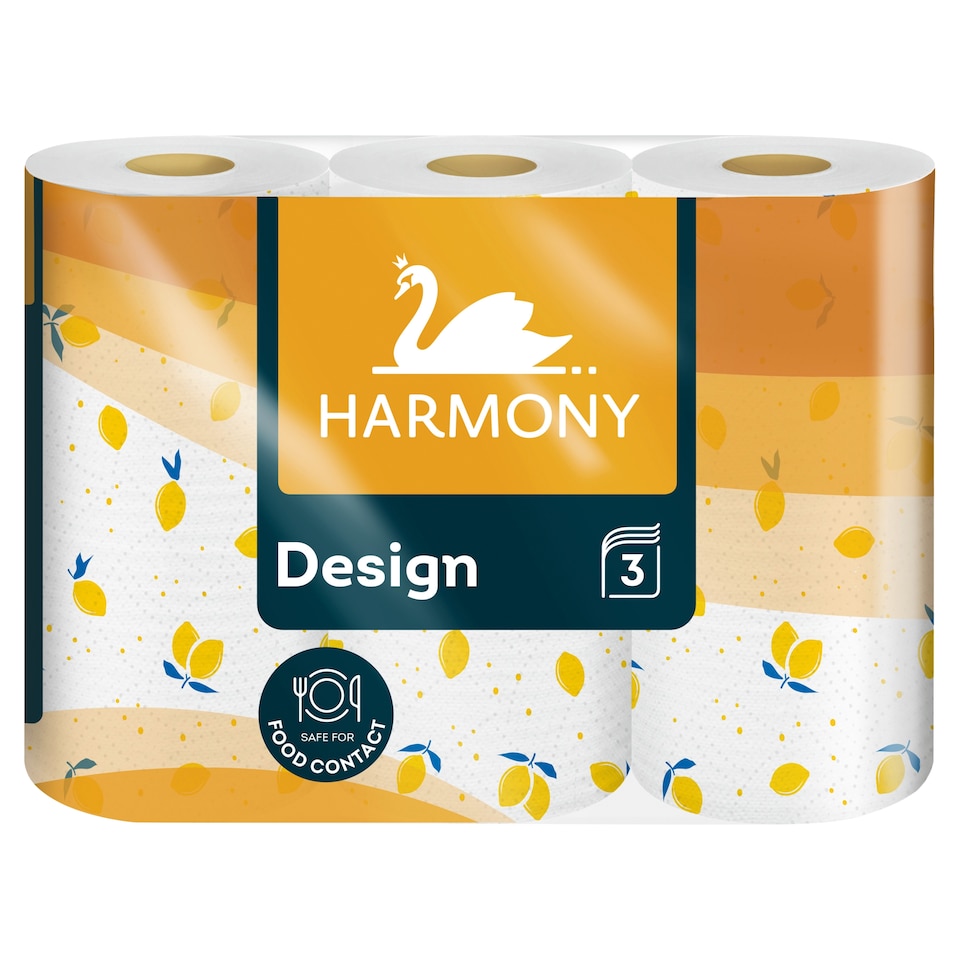 Harmony Design kuchyňské utěrky 3 vrstvy 3 ks