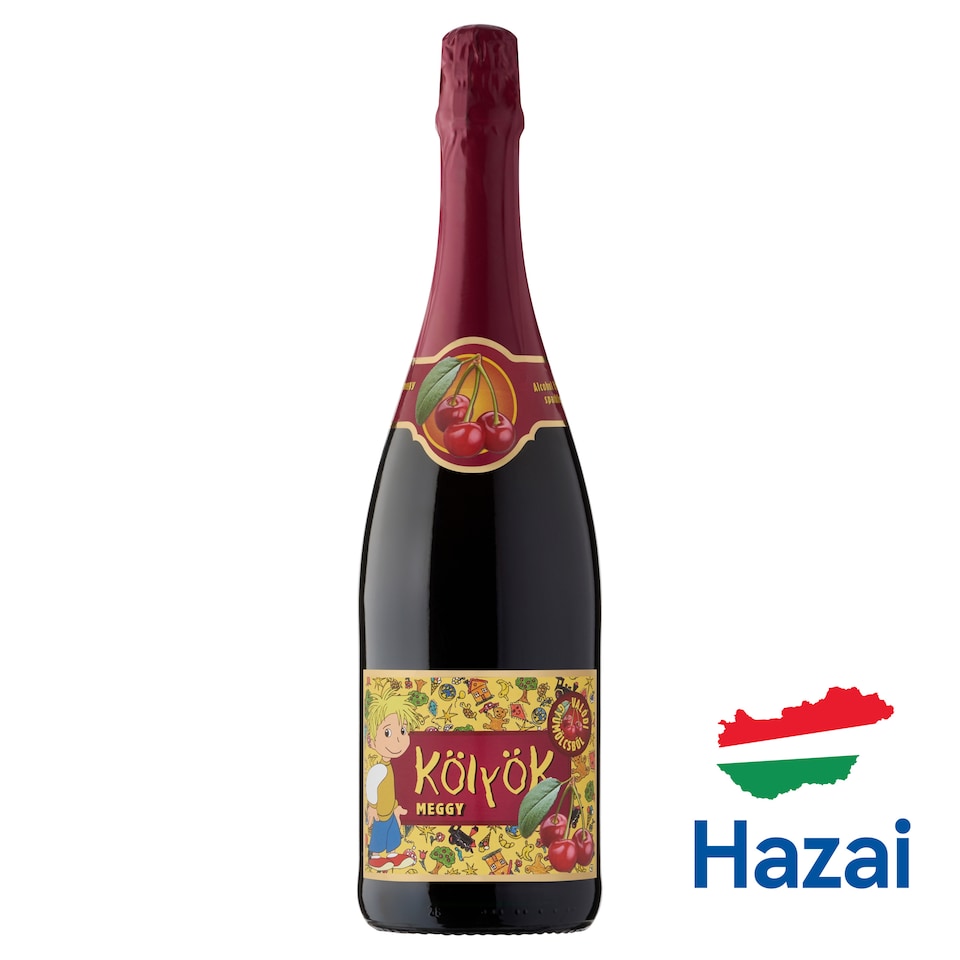 Kölyök meggy szénsavas üdítőital 0,75 l