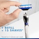 image 4 of Gillette Mach 3 Turbo 3D Men's Razor