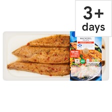 Tesco Chilli, Lime and Ginger Mackerel Fillets 165g