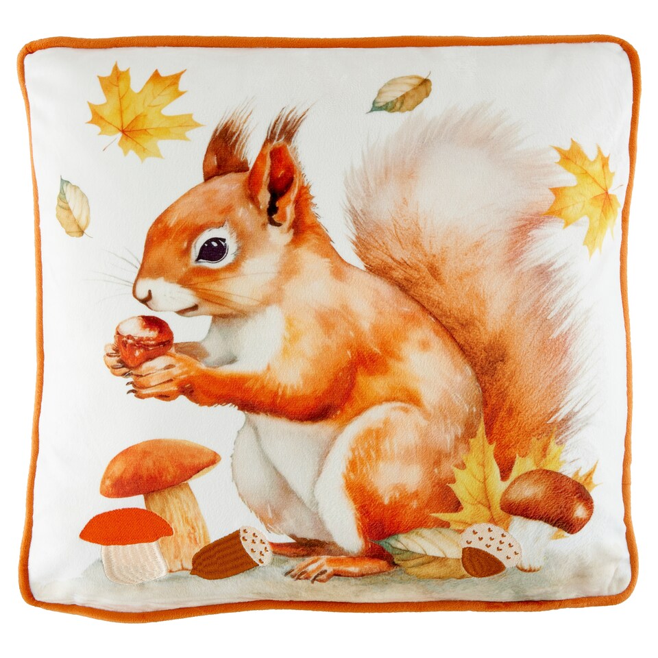 F&F Home Squirrel díszpárna 45 cm x 45 cm
