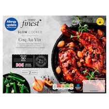 Tesco Finest Slow Cooked Coq Au Vin 775G