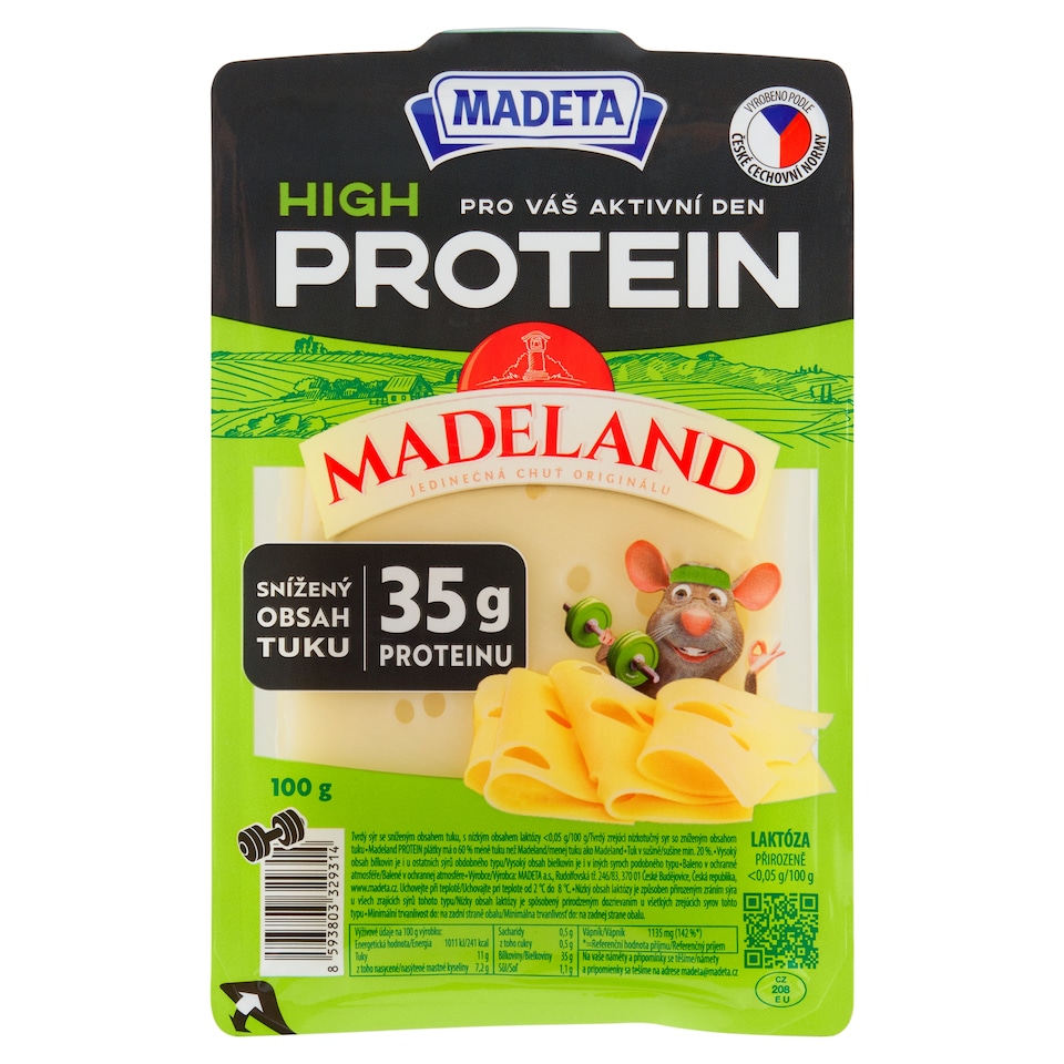 Obrázek 1 pro produkt Madeta Madeland High Protein 100g