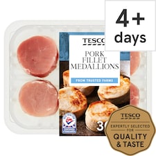 Tesco Pork Fillet Medallions 300G