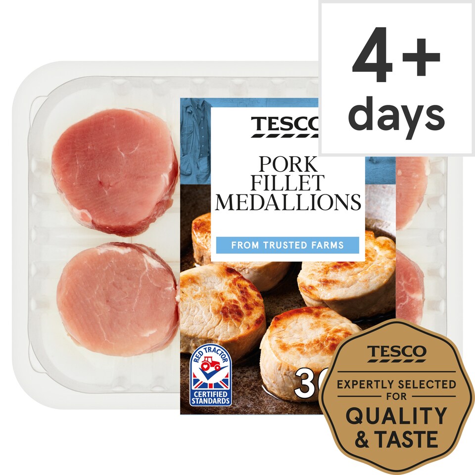 Tesco Pork Fillet Medallions 300G