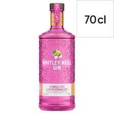 Whitley Neill Gin - Japanese Yuzu & White Strawberry 70cl