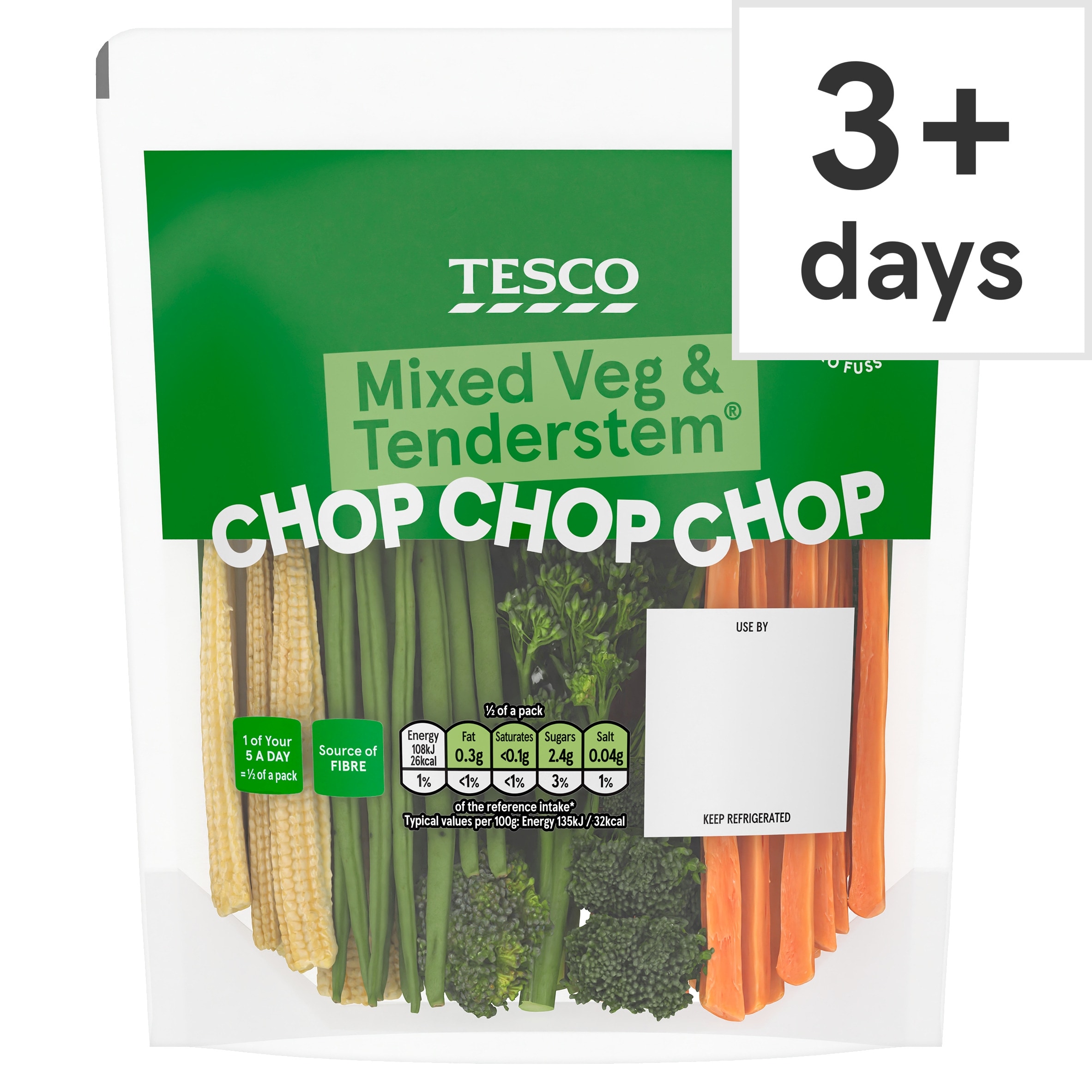 Tesco Tenderstem & Mixed Vegetables 160G