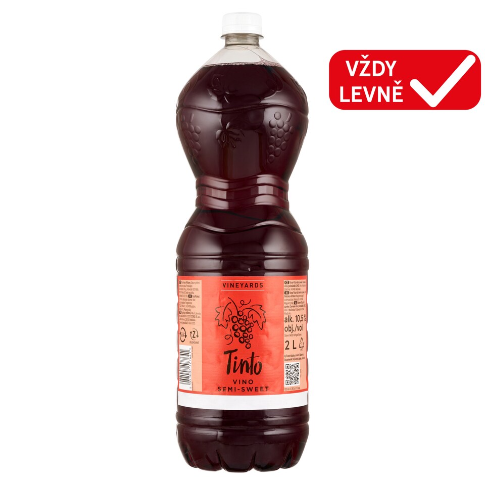 Vineyards Duna-Tisza Közi Cuvée Red Wine Semi-Sweet 2L