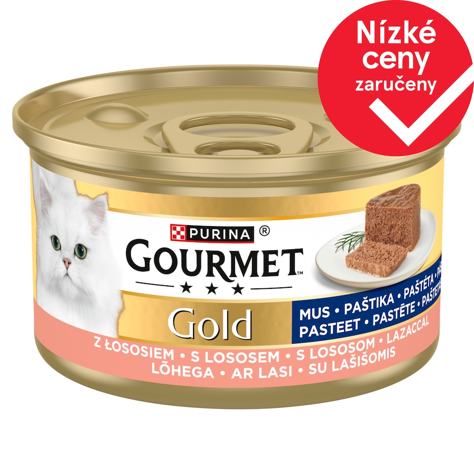 GOURMET Gold paštika s lososem 85g