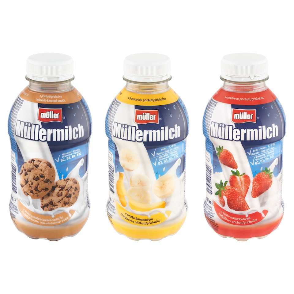 Obrázek 1 pro produkt Müller Müllermilch Mléčný nápoj 400g