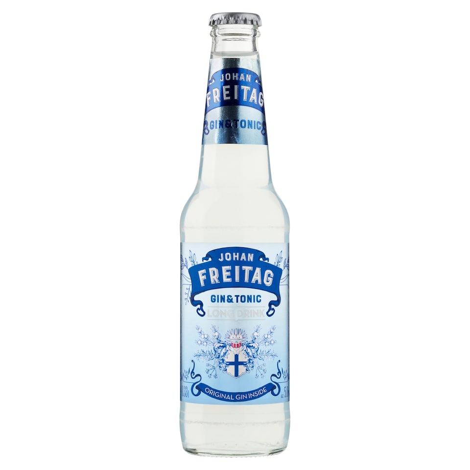 Johan Freitag Gin a tonik s příchutí citronu 0,33l
