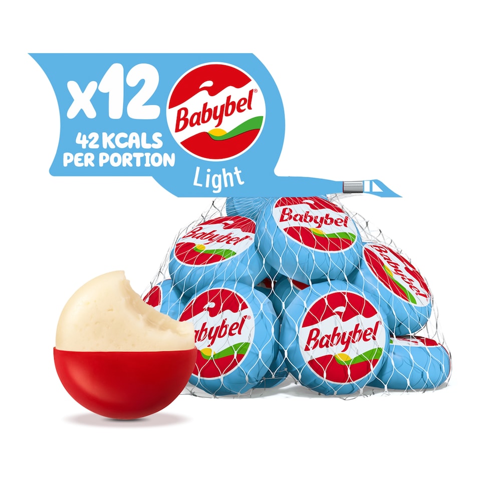 image 1 of Mini Babybel Light Cheese 12 Pack, 240G