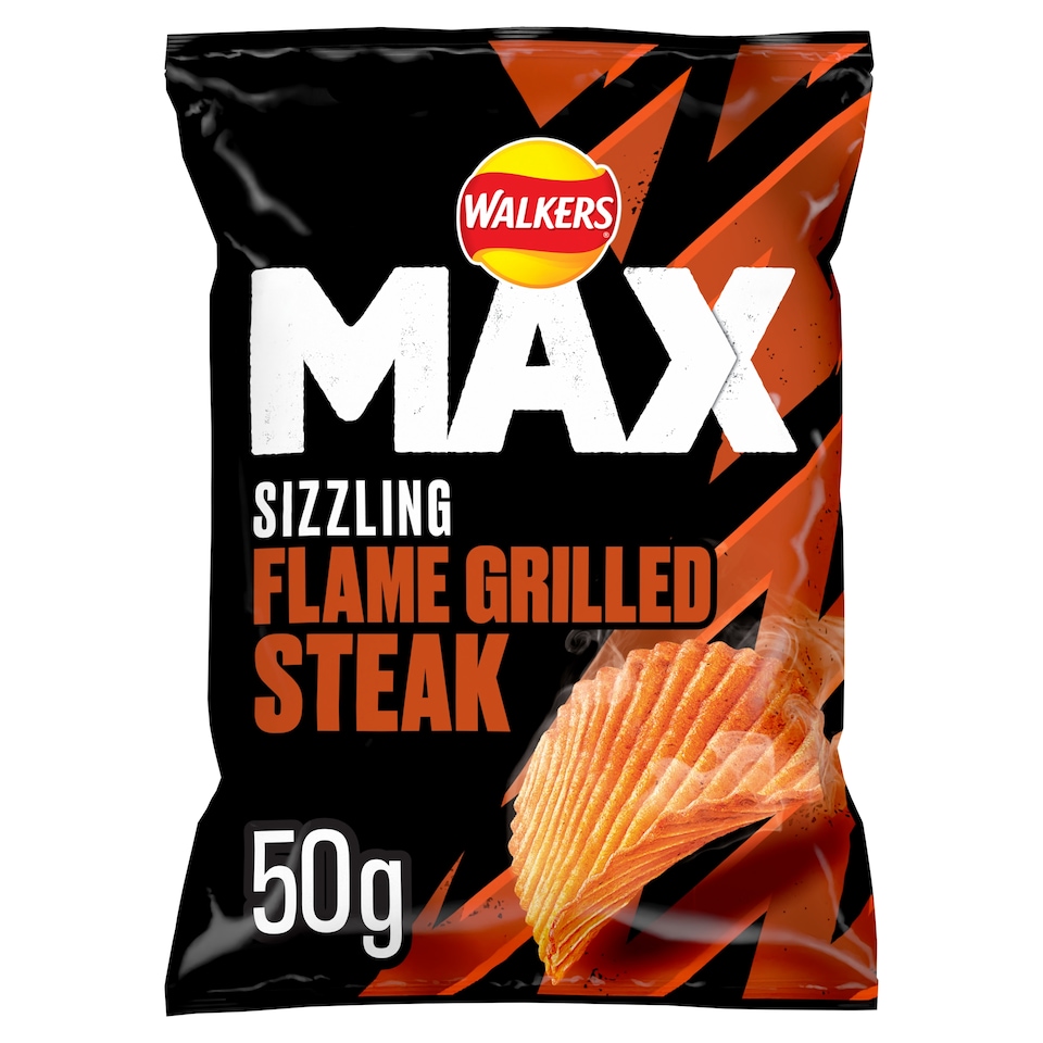 image 1 of Walkers Max Flame Grilled 50G