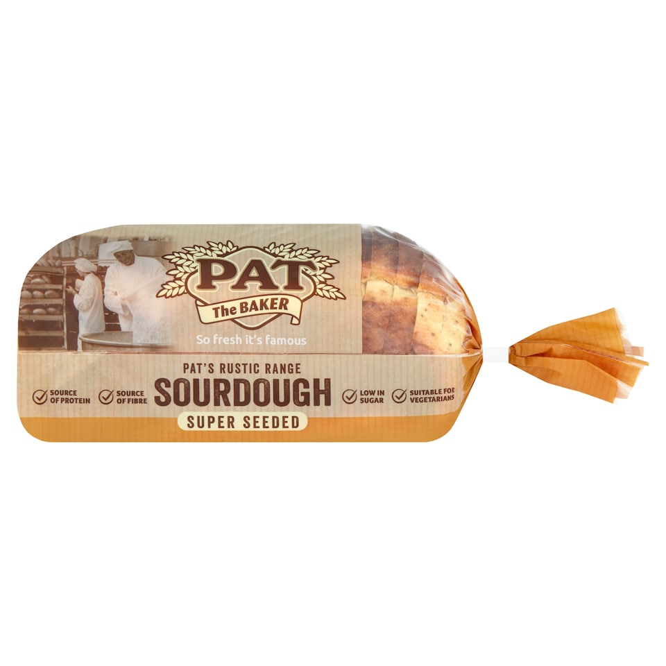 PAT THE BAKER SUPER SEEDED SOURDOUGH 700G